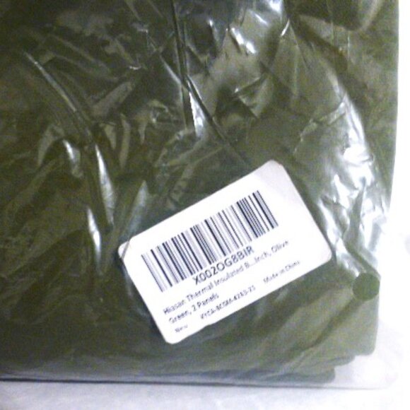 Hiasan THERMAL INSULATED CURTAINS 2 Panel Drape 64" x 42"  Grommet Curtains Rod - Picture 3 of 5